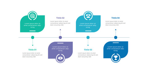 Infographic design template, steps or option with icons. Infographic business concept can be used for info graphics, flow charts, presentations, websites, banners.