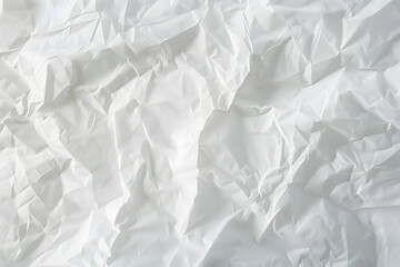 Obraz premium the wet crumpled white paper texture for the headerbackdrop