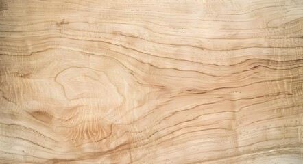 Beige Oak Wood Background, Top View Texture