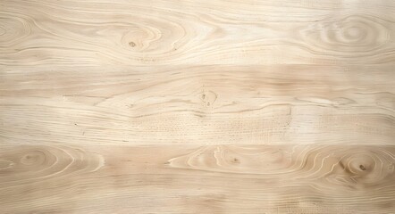 Beige Oak Wood Background, Top View Texture