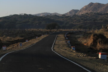 A road of dream's 
Mountain road
