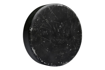 hockey puck isolated on a white background