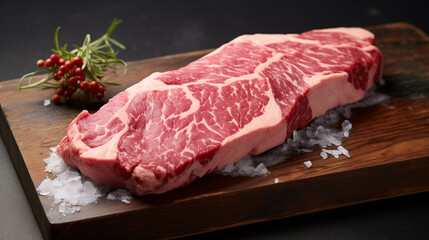 "Premium Beef: Exquisite Wagyu A5"