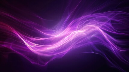Deep purple background with subtle light streaks