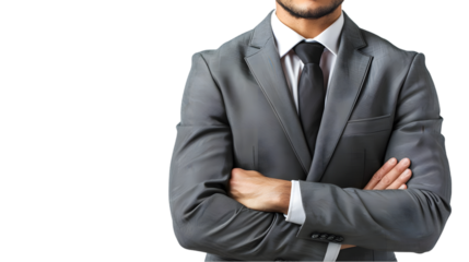 businessman concept isolated on a transparent background