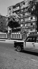 truck on the road