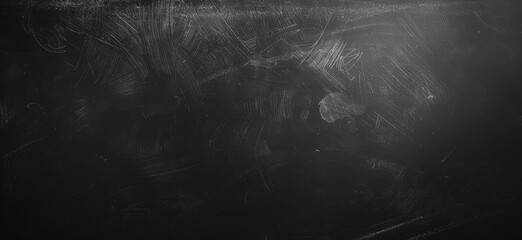 Black chalkboard background texture, dark gray color with space for text or design.