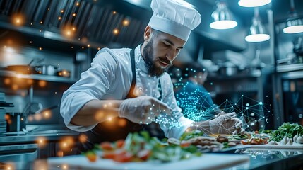 Chef Leveraging Data Analytics to Forecast Culinary Trends and Innovate Culinary Creations