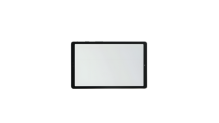 Tablet Mockup Frame isolated on a transparent background
