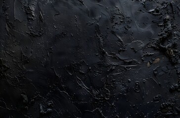 Fototapeta premium Black Background with Dark Grunge Texture for Design