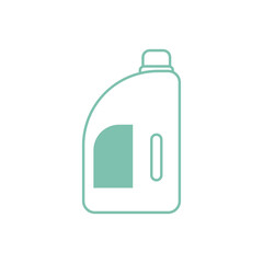 Flat detergent icon symbol vector Illustration.