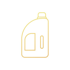 Flat detergent icon symbol vector Illustration.