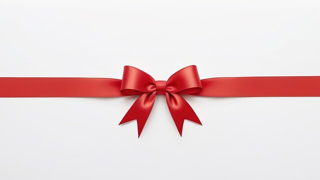 Mo&ntilde;o de list&oacute;n de color rojo