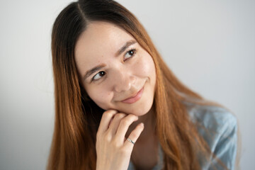 Fototapeta premium ハーフの女性