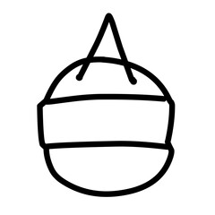 hand drawn wooden sign