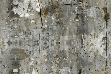 Obraz premium Urban Decay: Seamless Concrete Textures with Realistic Patterns for Grunge Designs