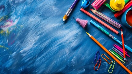 National creativity day concept. Art, abstract, and beautiful colour background