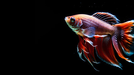 aquarium fish, betta fish, ornamental fish.
