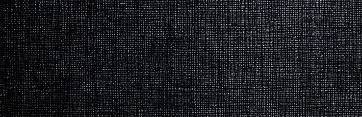 Black Canvas Fabric Seamless Texture Background