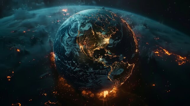 The earth is dying