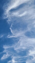 blue sky with clouds