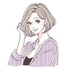 女性・女の子のイラスト素材