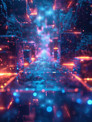 Tech Matrix Computer Backgrounds, Futuristic Desktop Wallpapers, Robot Electronics Desktop Images, Technology Theme Bundle, Abstract Digital Backgrounds, Suitable for Web with Technological Abstract I