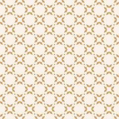 seamless geometric pattern with ornament beige background for fabric home wear surface design packaging vector