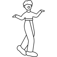 Stilt Walker Icon