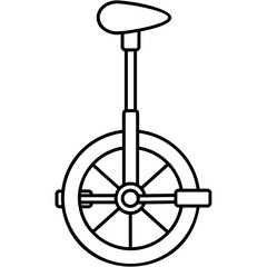 Obraz premium Unicycle Icon