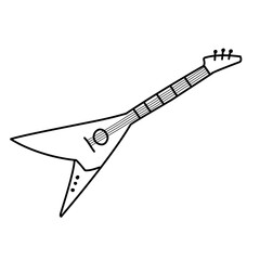 guitar musical instrument doodles