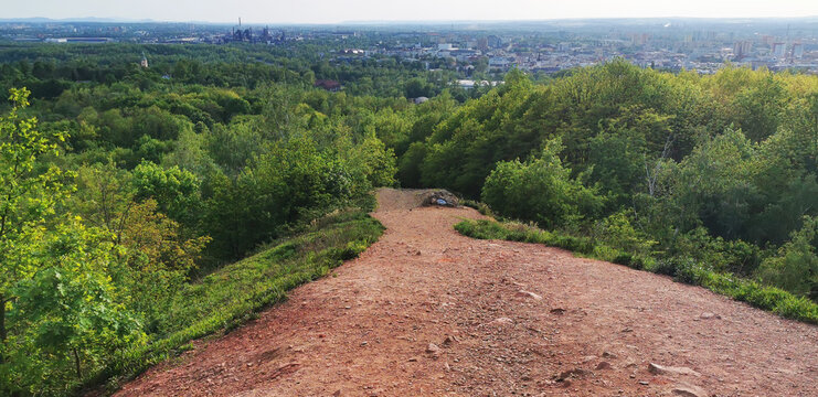 halda ema hill in the Ostrava