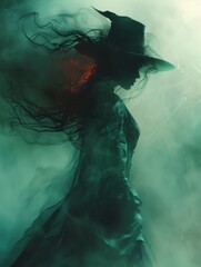 Fototapeta premium forest witch