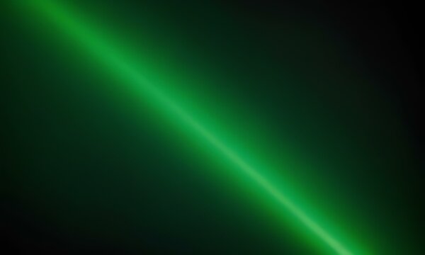 Green abstract background with dark theme and catchy light beams modernity concept illustration