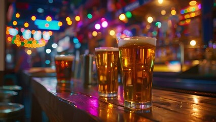 A hip dive bar with a laidback atmosphere boasting an impressive selection of alcoholfree craft beers and quirky mocktails.