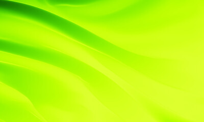 Abstract green wave background. Green ripple.