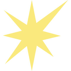 Obraz premium Sparkling Star Illustration