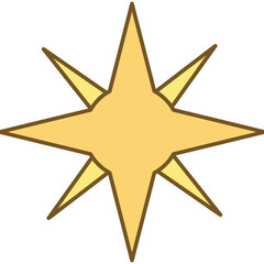 Sparkling Star Sticker