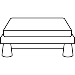 Massage Bed Icon