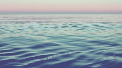 Obraz premium Serene Ocean Sunset with Dynamic Waves