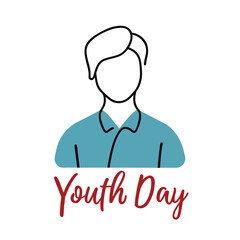Doodle Style World Youth Day Poster Happy Youth Day Poster 