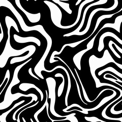 abstract black and white patterns, bold