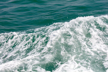 Waves in the sea abstract background. Texture