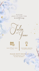 Digital Wedding Invitation Template 