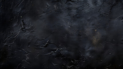 Obraz premium elegant black colored dark concrete textured grunge abstract background with roughness and irregularities 2020 color trend minimalist art rough stylized texture