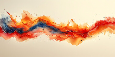 California Map Abstract Design with Sunset Text