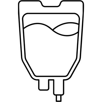 black outline iv bag clip art preview