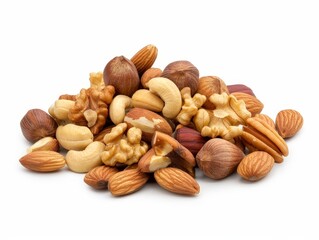 Assortment of tasty mixed nuts