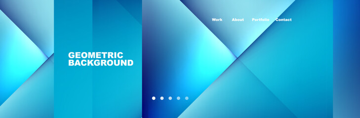 Obraz premium Gradient triangles composition with bright fluid colors. Vector Illustration For Wallpaper, Banner, Background, Card, Book Illustration, landing page