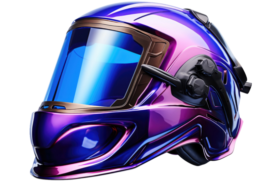 The Enigmatic Cobalt Shield on Transparent PNG Background.